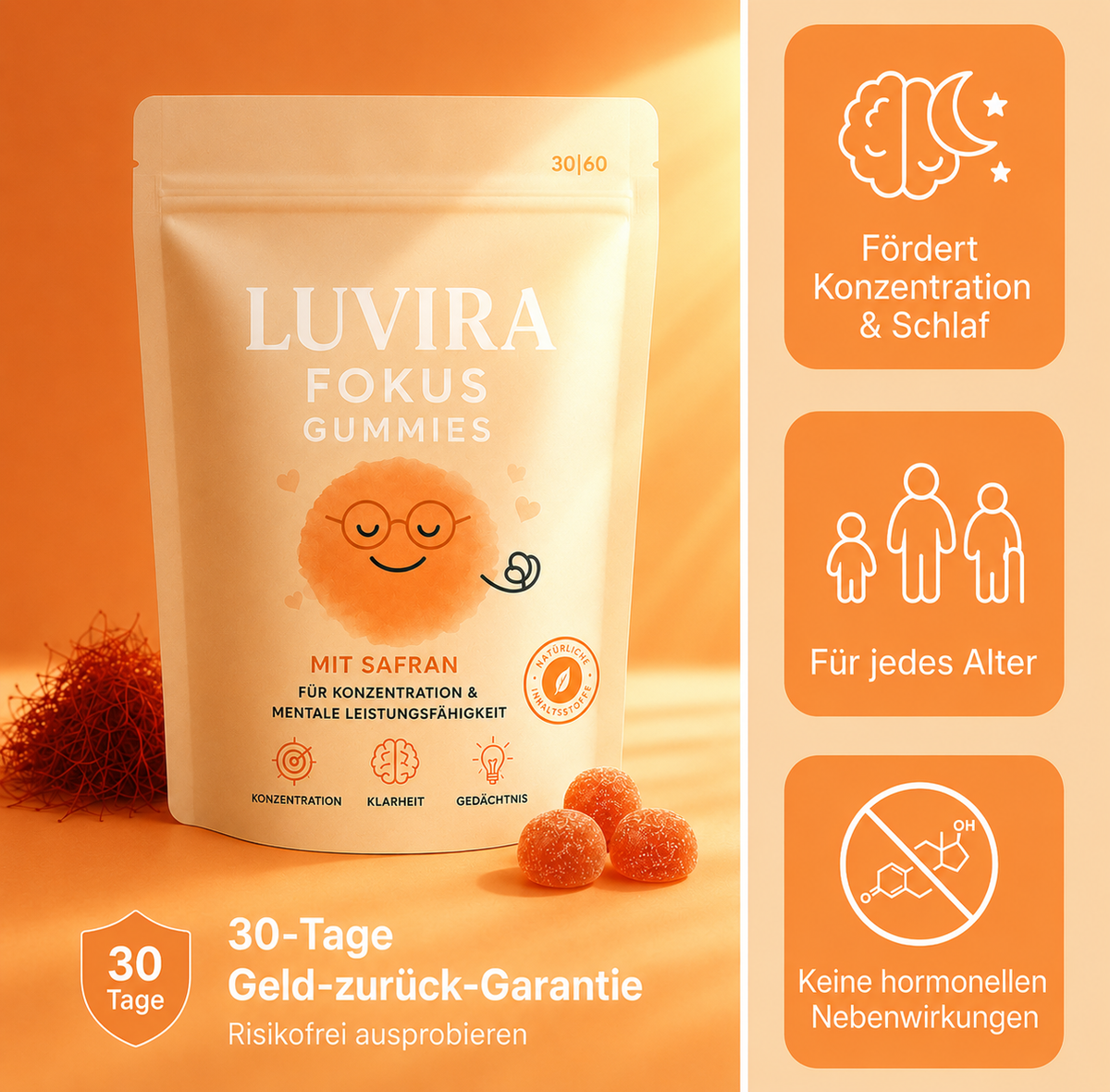 Luvira Fokus Gummies